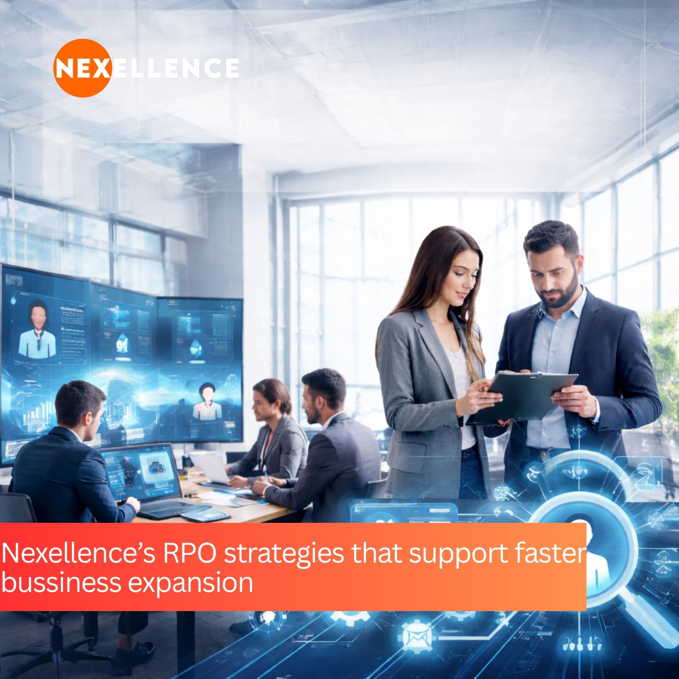 Nexellence driving faster business growth through strategic RPO solutions.
