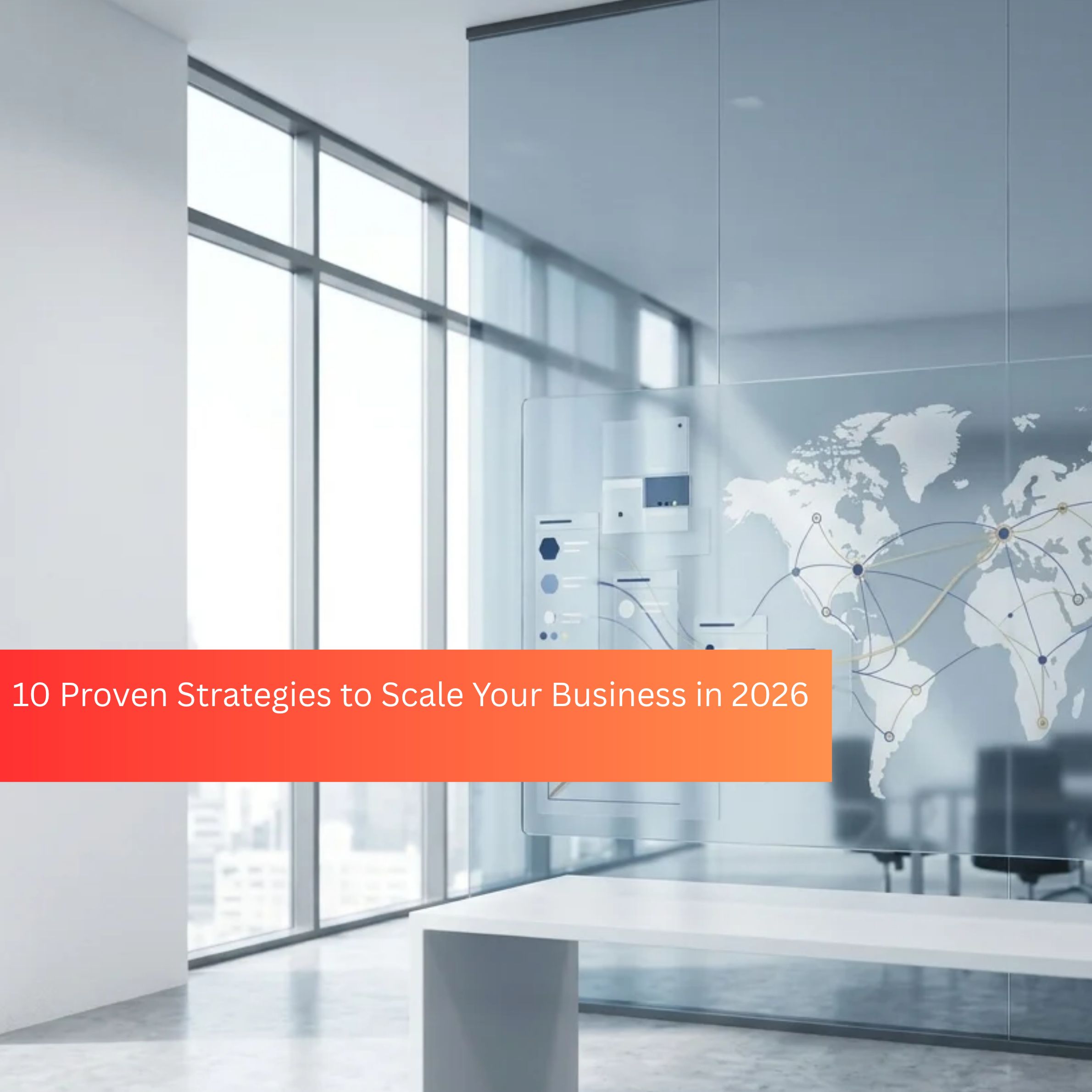 Business strategy meeting with team members around a table